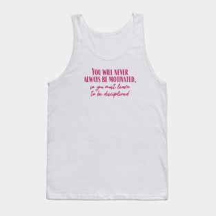 Motivated Tank Top